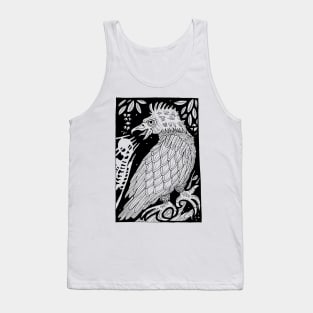 Devil Bird Bestiary Art Tank Top